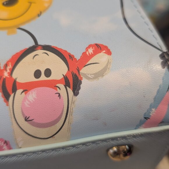Loungefly Disney Winnie the Pooh and Friends Crossbody Bag Purse Balloon - Picture 12 of 16